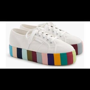 SUPERGA 2790 Platform  with Rainbow Sole